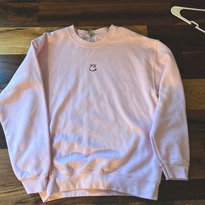 Louis Tomlinson Exclusive Merch!  Pink sweatshirt